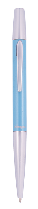 Набор подарочный ручка шариковая и брелок Langres Star Синий LS.122014-02 - Фото 2