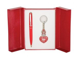 Набір подарунковий Corona ручка кулькова і брелок LS.122004 Langres - Фото 2