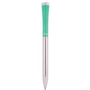 Набір подарунковий LANGRES Apple Зелений ручка кулькова і брелок LS.122024 - Фото 1