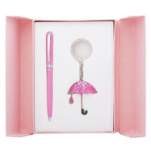 Набор подарочный LANGRES Umbrella ручка шариковая и брелок LS.122022 - Фото 5