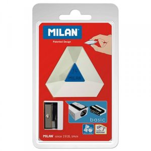 Набір - гумка M14 точилка BASIC блістер Milan ml.BYM10226