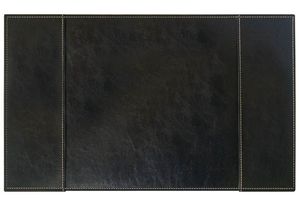 Настольная подложка 60см х 30см натуральная кожа Бювар с вертикальными карманами Foliant EG509