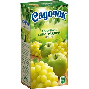 Нектар Садочок яблучно-виноградний т/п 0,5 л 10124173