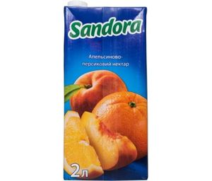 Нектар Sandora апельсин-персик 2л 10713754
