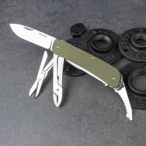 Нож многофункциональный зеленый Ruike L41-G - Фото 3