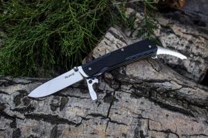 Нож многофункциональный черный Ruike Trekker LD21-B - Фото 3
