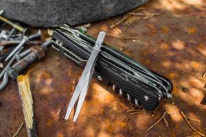 Нож многофункциональный черный Ruike Trekker LD21-B - Фото 6