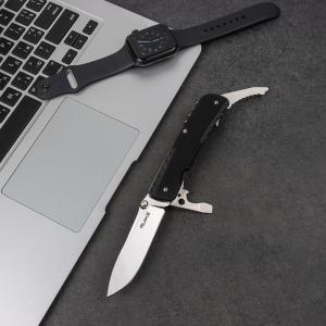 Нож многофункциональный черный Ruike Trekker LD21-B - Фото 8
