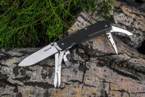Нож многофункциональный черный Ruike Trekker LD31-B - Фото 5
