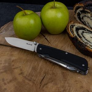 Нож многофункциональный черный Ruike Trekker LD41-B - Фото 9