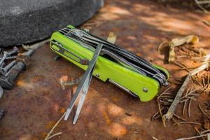 Нож многофункциональный зеленый Ruike Trekker LD43 - Фото 11