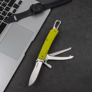 Нож многофункциональный зеленый Ruike Trekker LD43 - Фото 13