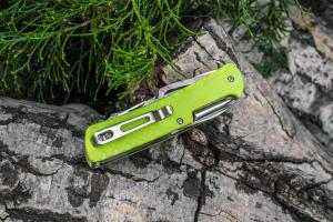 Нож многофункциональный зеленый Ruike Trekker LD43 - Фото 8