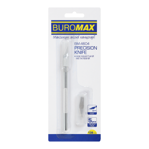 Нож Buromax макетный металлический 13.8 мм BM.4604
