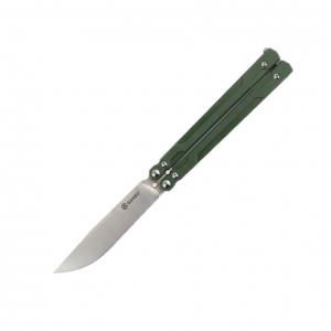 Нож-бабочка (балисонг) складной зеленый Ganzo G766-GR