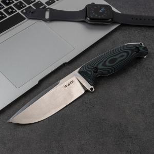 Нож Ruike Jager черно-зеленый F118-G - Фото 5
