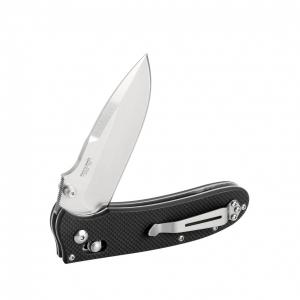 Нож складной черный D2 сталь Ganzo D704-BK - Фото 1
