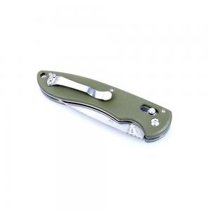 Нож складной Ganzo зеленый G740-GR - Фото 4