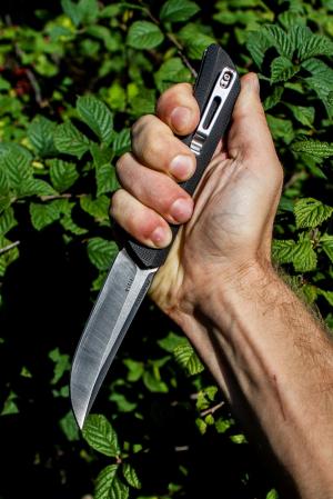 Нож складной черный Ruike Hussar P121-B - Фото 9