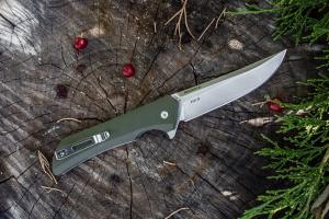 Нож складной зеленый Ruike Hussar P121-G - Фото 4