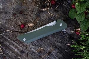Нож складной зеленый Ruike Hussar P121-G - Фото 6