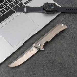 Нож складной серебристый Ruike M121-TZ - Фото 5