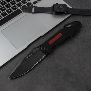 Нож складной черный Ruike M195-B - Фото 11