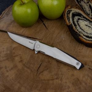 Нож складной серебристый Ruike P108-SF - Фото 13