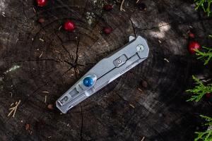 Нож складной серебристый Ruike P108-SF - Фото 7
