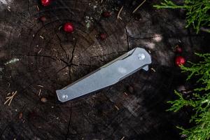 Нож складной серебристый Ruike P108-SF - Фото 8