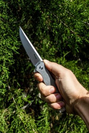 Нож складной серебристый Ruike P108-SF - Фото 9