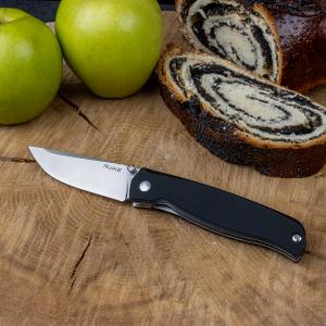 Нож складной черный Ruike P661-B - Фото 4