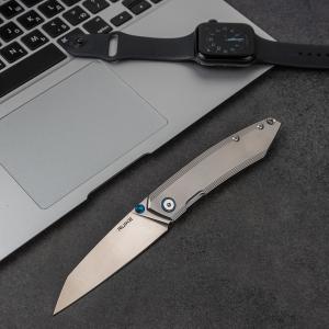 Нож складной серебристый Ruike P831-SF - Фото 12