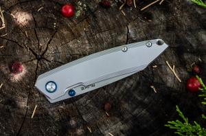 Нож складной серебристый Ruike P831-SF - Фото 7