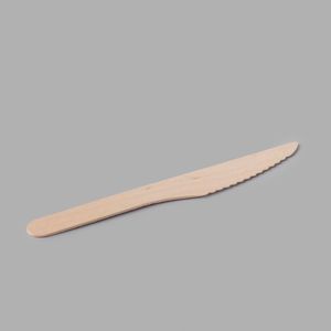 Нож деревянный 16см (100шт) К-АС-06 0112696 - Фото 1