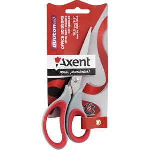 Ножиці Duoton Soft 16.5 см Axent 6101-А - Фото 3