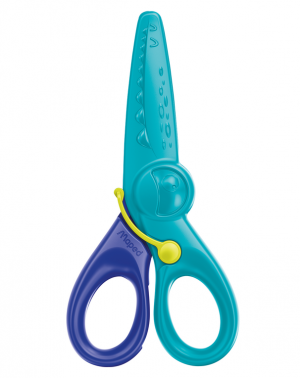 Ножницы детские KidiPulse 120мм блистер сине-голубые Maped MP.472110 - Фото 1