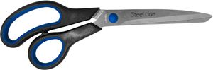 Ножиці з гумовими вставками 25см Economix E40405