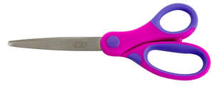 Ножиці дитячі 152 мм пластикові ручки з рез. вставками Zibi ZB.5015 - Фото 1