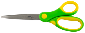Ножиці дитячі 152 мм пластикові ручки з рез. вставками Zibi ZB.5015 - Фото 2