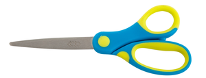 Ножиці дитячі 152 мм пластикові ручки з рез. вставками Zibi ZB.5015