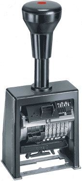 Нумератор автоматичний пластмасовий Reiner В6К/6/4.5 block