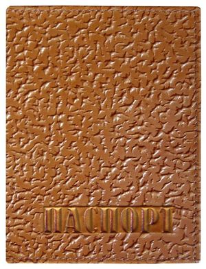 Обкладинка на паспорт натуральна шкіра ПАСПОРТ Foliant - Фото 5