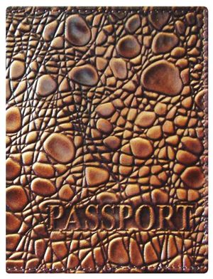 Обложка на паспорт натуральная кожа PASSPORT Foliant EG452