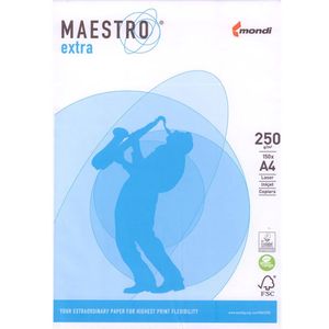 Офісна бумага A4 Maestro EXTRA 80 г/м2 клас A 500 аркушів A4.80.Maestro.Extra