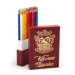 Набір художніх олівців POLYCOLOR RETRO, 24 кольору, KOH-I-NOOR 3824024020TK