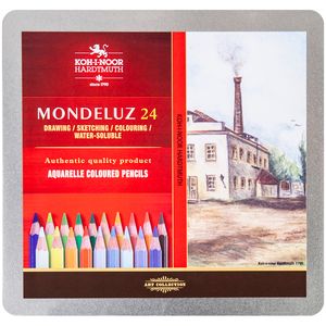 Карандаши цветные акварельные Mondeluz Landscape, 24 шт KOH-I-NOOR 3724024013 - Фото 2
