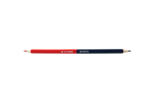 Олівець червоно - синій двосторонній RandB, коробка - 12 штук, BUROMAX BM.8578