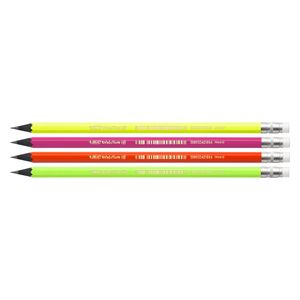 Олівець чорнографітовий Evolution Fluo, з гумкою, НВ BIC bc942882