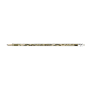 Карандаш графитовый с резинкой Buromax MILITARY 100 шт BM.8528